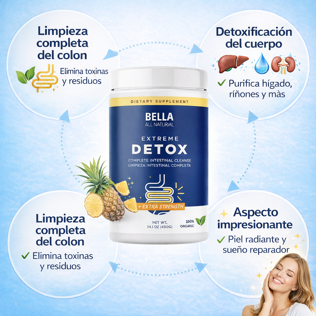 Bella Colon Detox: Digestión Ligera y Limpieza Natural